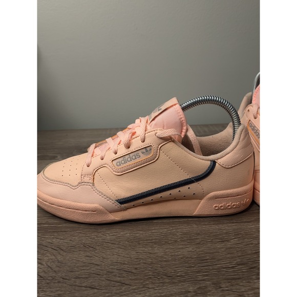 Adidas Continental 80 Pastel Pink Women's Sneakers Retro Tennis Shoes - Picture 2 of 10